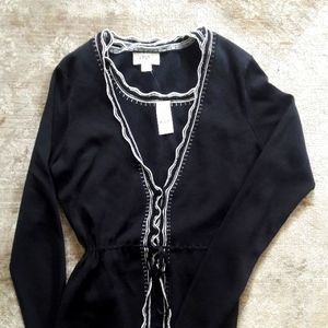ANN Taylor LOFT 2 Pc Black Cardigan Set - Still Has Tags